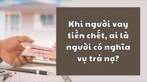 Nghĩa vụ trả nợ thay người chết