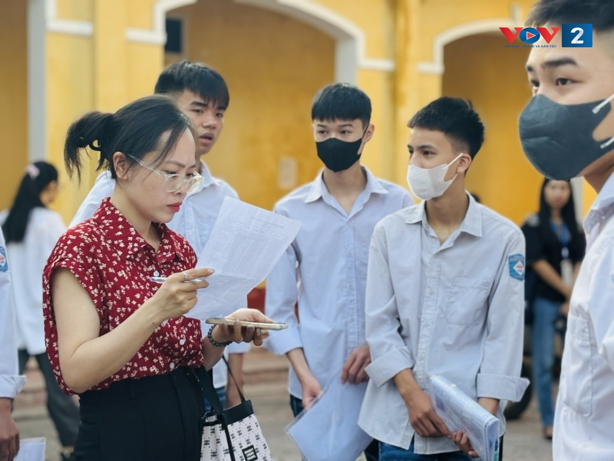 Thí sinh dự thi tốt nghiệp THPT năm 2025