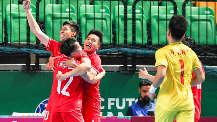 Đội tuyển futsal nam Việt Nam đứng thứ 33 thế giới trên BXH FIFA
