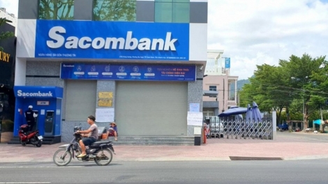 PGD Sacombank Cam Ranh - nơi xảy ra vụ tham ô tài sản (nguồn cand.com.vn)