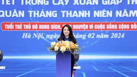Thành đoàn Hà Nội ra mắt 8 đội hình tình nguyện 