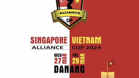 Khởi tranh giải đấu VIETNAM - SINGAPORE ALLIANCE CUP 2024