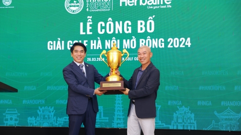 Khởi tranh giải golf Hanoi Open Championship Herbalife Cup 2024
