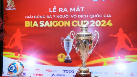 Khởi tranh Giải bóng đá 7 người Vô địch Quốc gia Bia Saigon Cup 2024