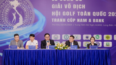 Công bố Giải vô địch các hội golf toàn quốc – cúp Nam Á Bank 2024