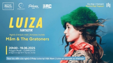 Luiza và chuyến lưu diễn kết nối âm nhạc không biên giới