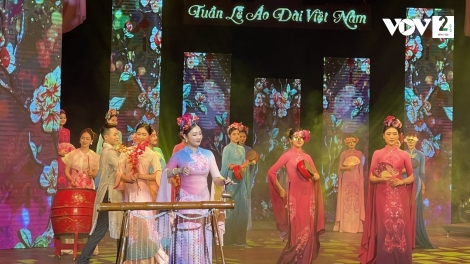 Tuần Lễ áo dài: Tôn vinh vẻ đẹp áo dài Việt