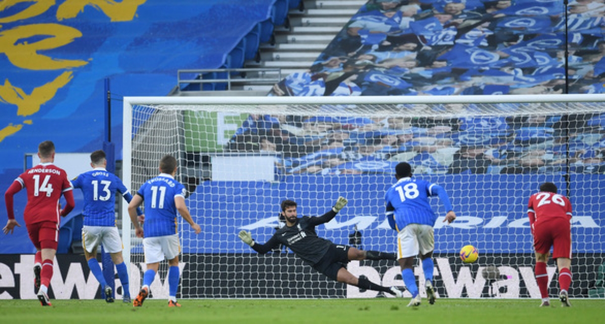 Pascal Gross gỡ hòa 1-1 cho Brighton