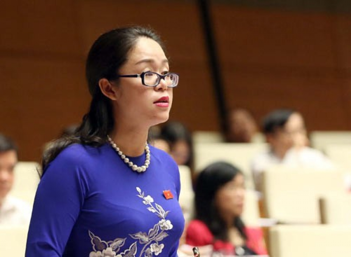 Đại biểu Dương Minh Ánh (đoàn Hà Nội)