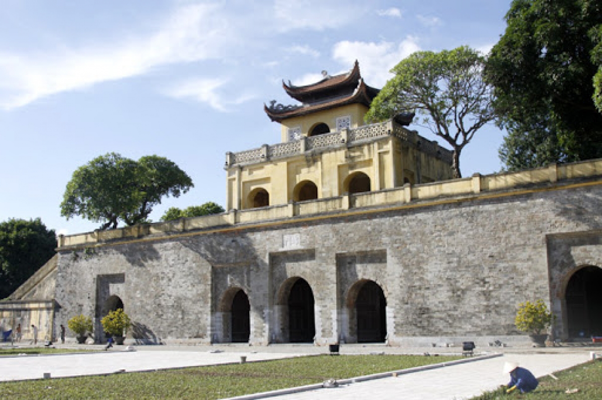 Khu trung tâm Hoàng thành Thăng Long (Hà Nội).