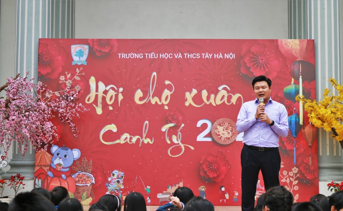Ông Hoàng Tùng, chủ tịch HĐQT Trường liên cấp Tây Hà Nội