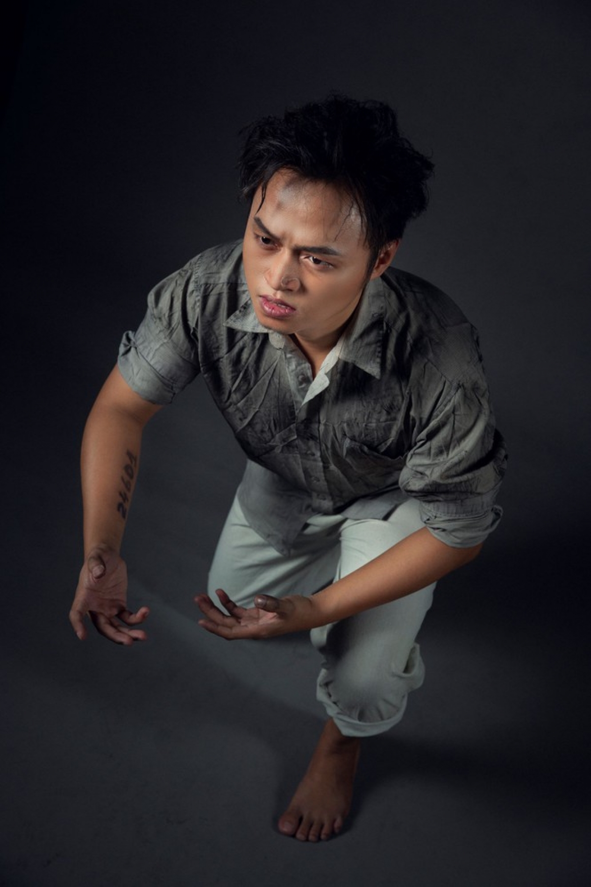 Nghệ sỹ Thế Tùng Lâm (vai Jean Valjean)