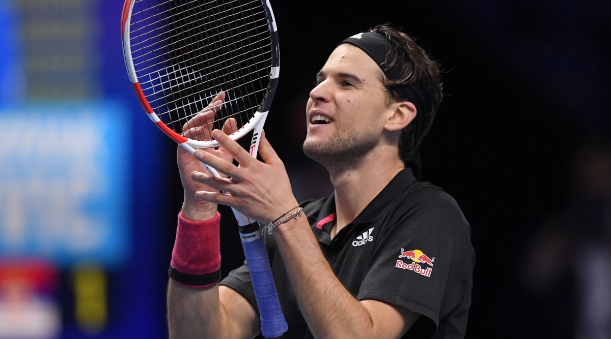 Dominic Thiem tiếc nuối khi đánh bóng hỏng
