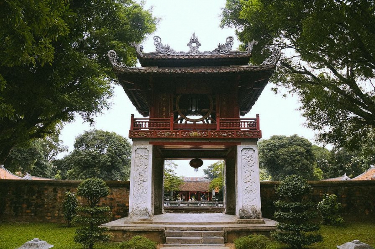 Văn Miếu - Quốc Tử Giám, nơi Chu Văn An đảm nhận chức Tư nghiệp