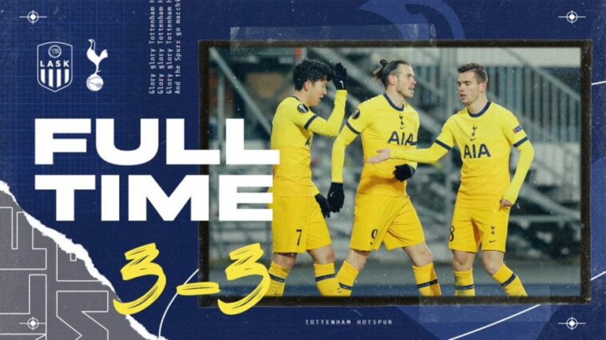 Tottenham có vé vào vòng 1/16