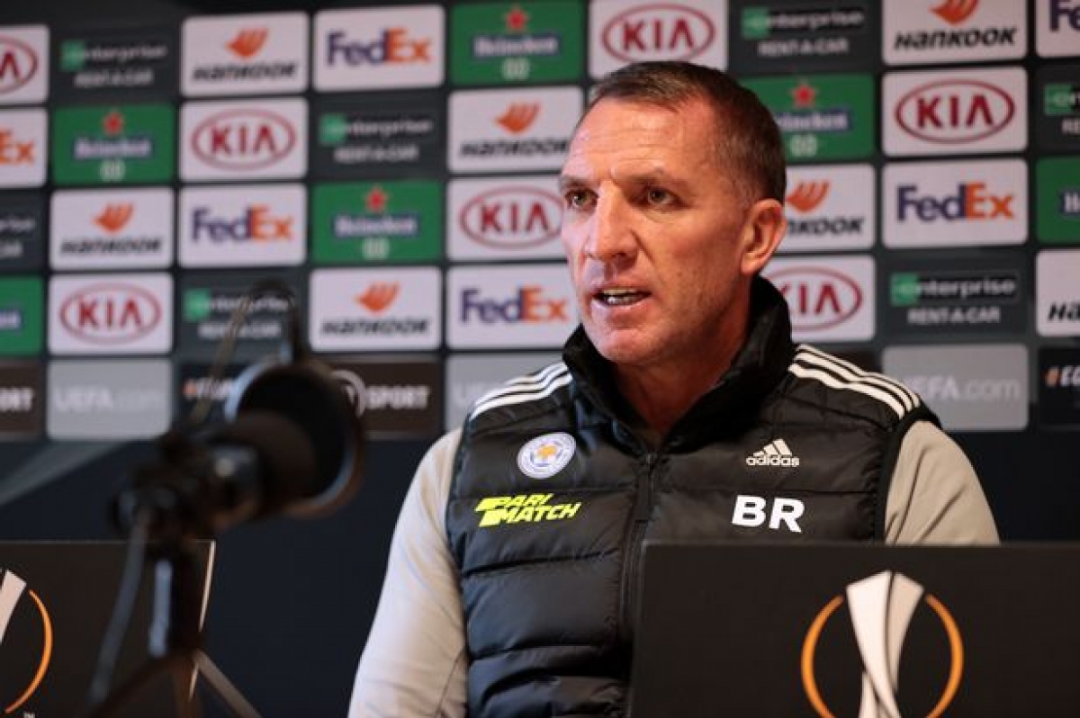 HLV Brendan Rodgers muốn Leicester có ngôi đầu bảng G