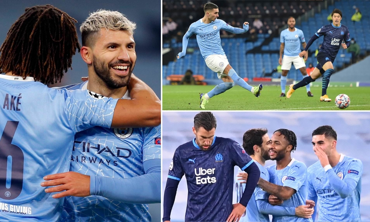Man City thắng dễ Marseille