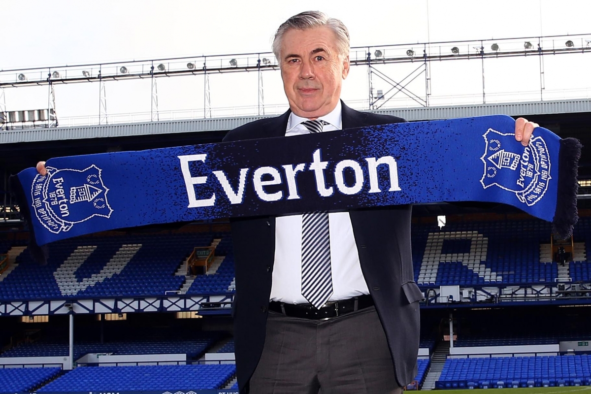 Carlo Ancelotti đang muốn nâng tầm Everton