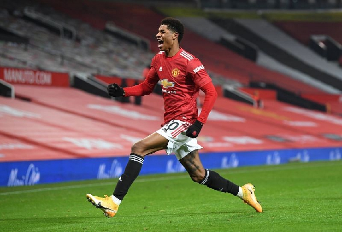 Marcus Rashford mang về cho MU 3 điểm quý giá