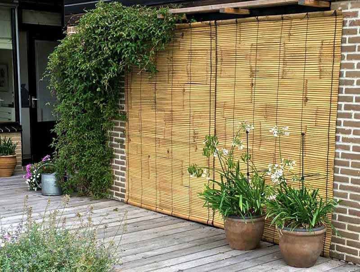 Mành tre làng Cuông luôn có chỗ đứng trong đời sống sinh hoạt của người dân