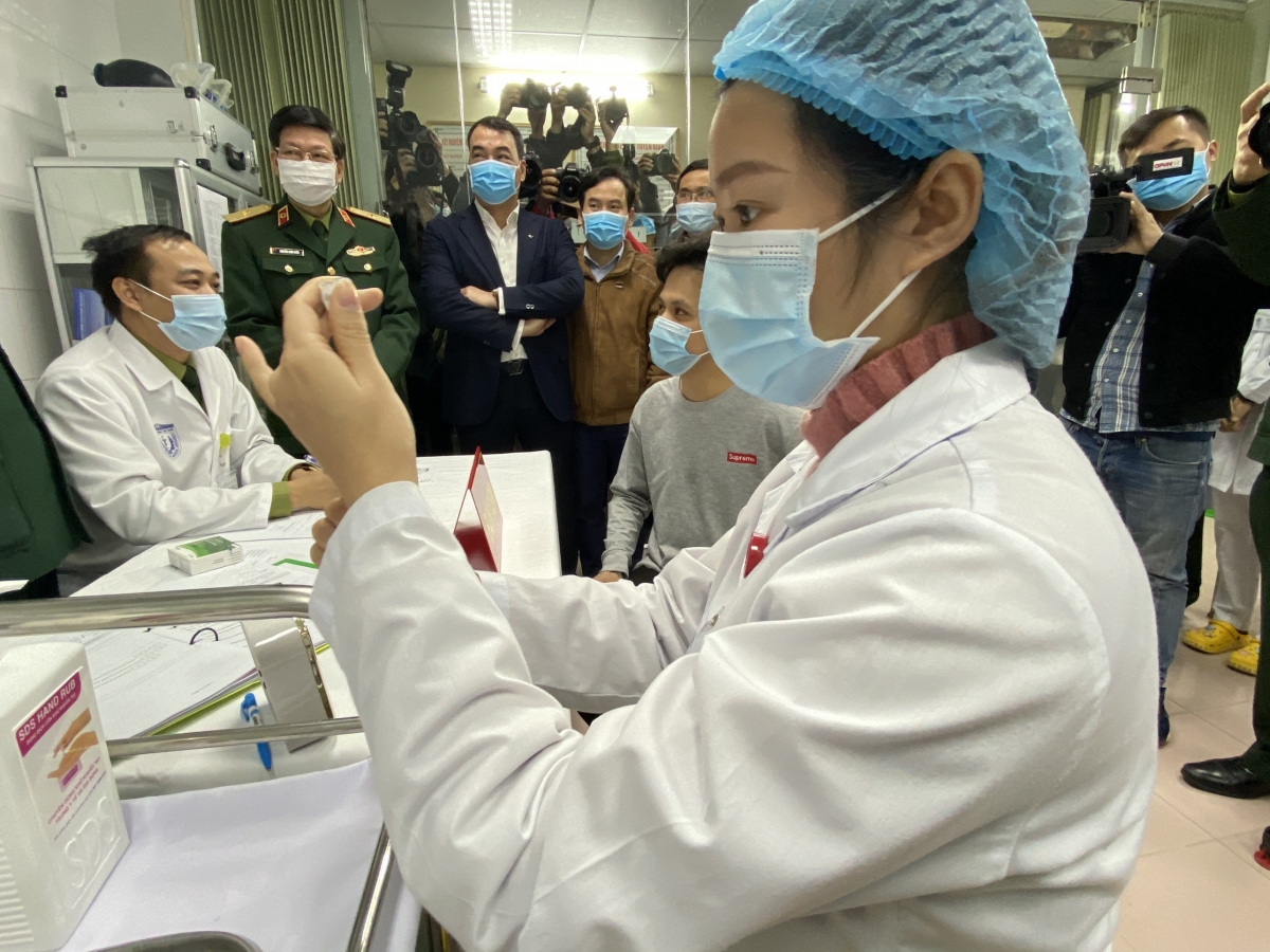 Công tác chuẩn bị cho mũi tiêm vaccine Covid-19 đầu tiên