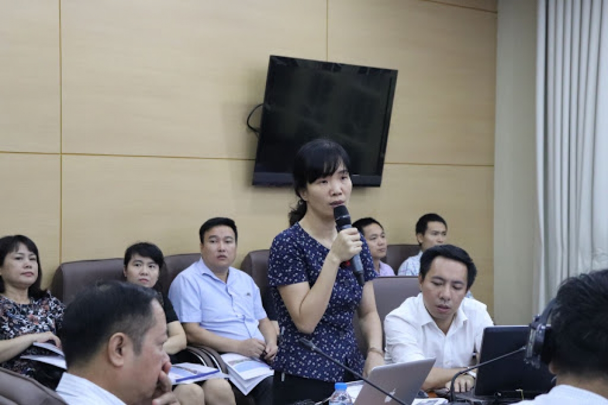 Bà Đoàn Tuyết Nga - Vụ trưởng Vụ Khoa học công nghệ và Hợp tác quốc tế,
Tổng cục phòng chống thiên tai