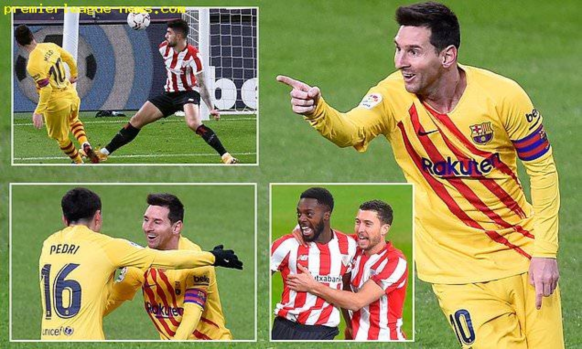 Messi có ngày thi đấu bùng nổ