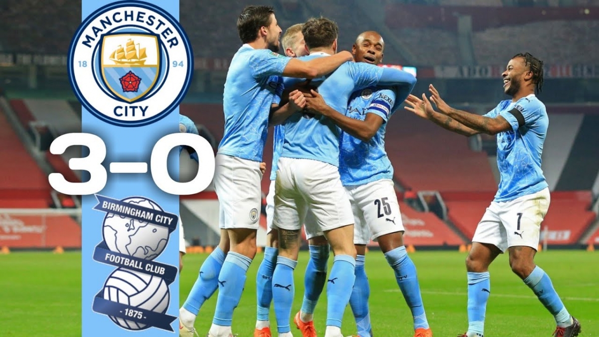 Bernardo Silva (quần số 20) lập cú đúp cho Man City