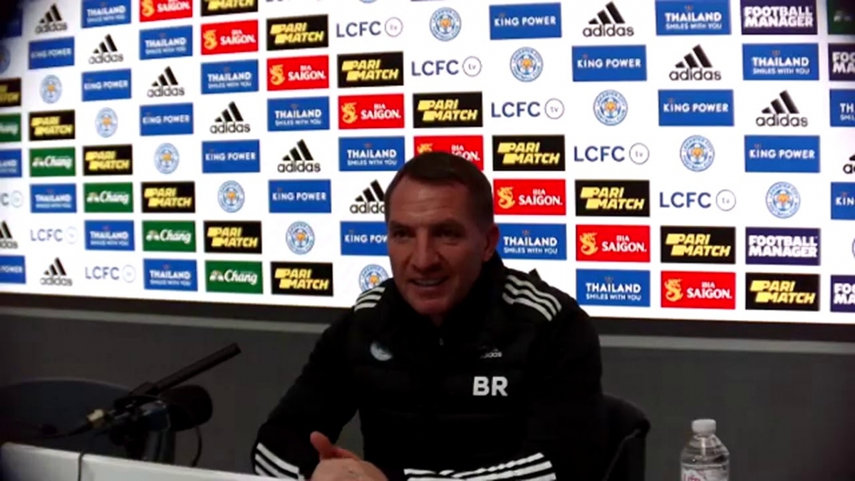 Leicester của Brendan Rodgers đang gây sức ép lên MU của Solskjaer