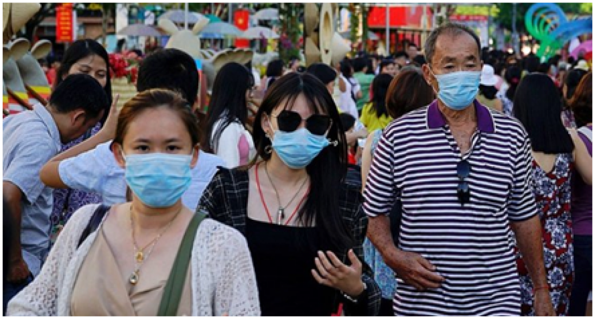 Đeo khẩu trang một trong những biện pháp phòng dịch hiệu quả tại nơi công cộng