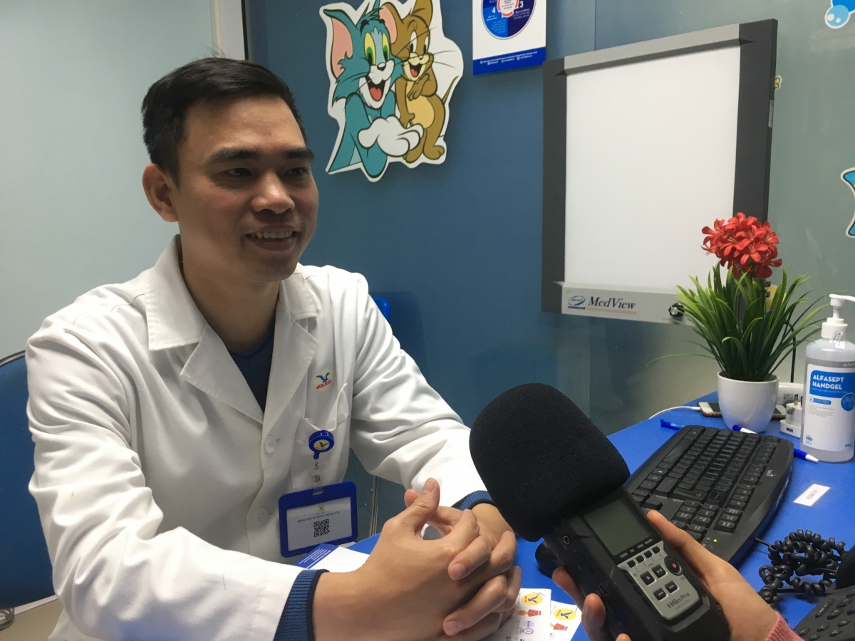 Ths.BS Trần Tuấn Anh - Trưởng khoa Nhi - BV Đa khoa Medlatec