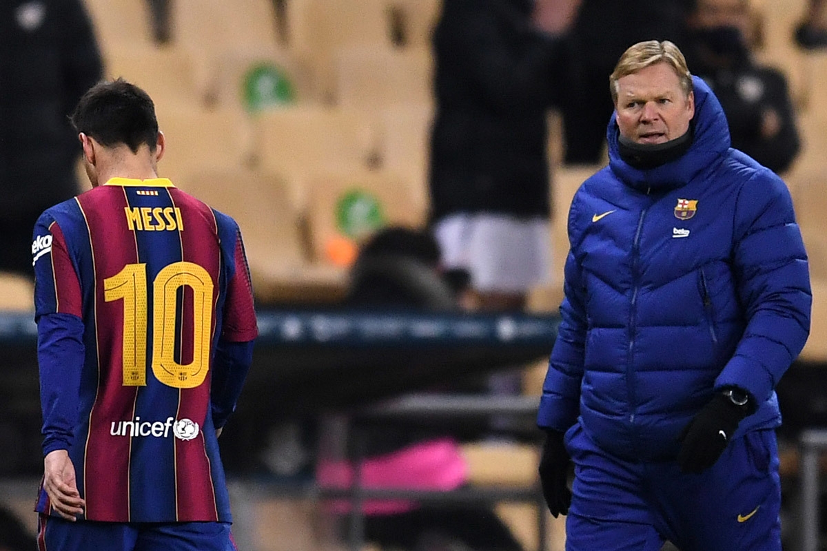 Messi nhận thẻ đỏ đầu tiên trong màu áo Barca cùng trận thua cay đắng trước Athletic Bilbao