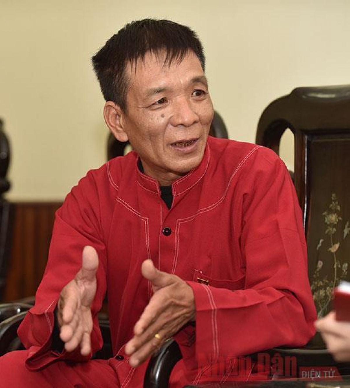 Ông Thăng Văn Báo luôn đau đáu giữ gìn văn hóa dân tộc Sán Dìu