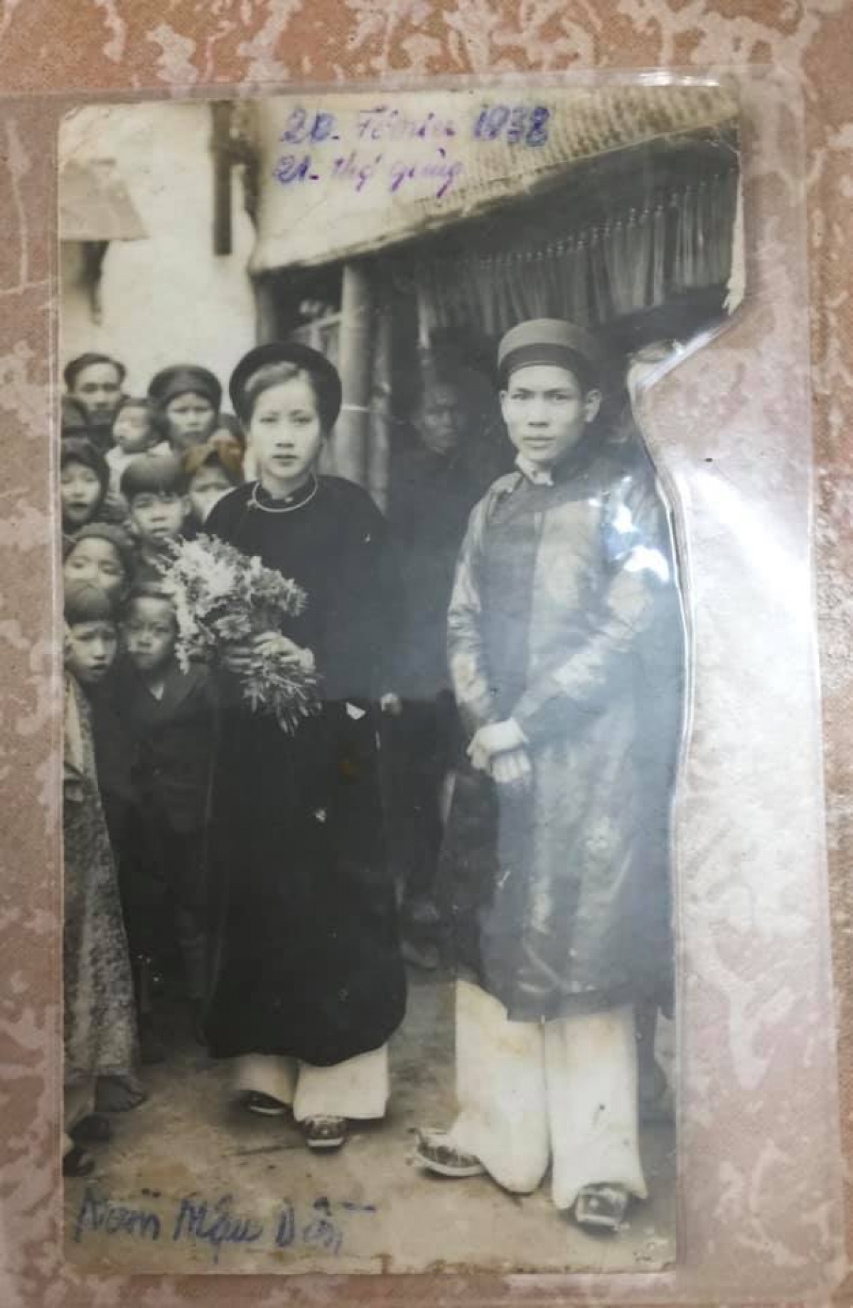 Cụ Tâm xinh đẹp trong đám cưới được tổ chức năm 1938