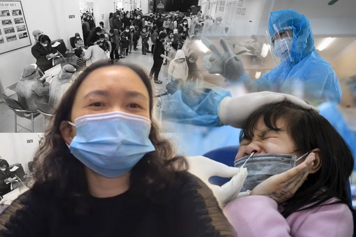 Bà Lê Thị Tuyết Lan: "Mong một năm mới bình an, sức khỏe cho học sinh, giáo viên và chúng ta có thể chiến thắng đại dịch Covid-19". Ảnh Văn Thắng, Laodong.vn