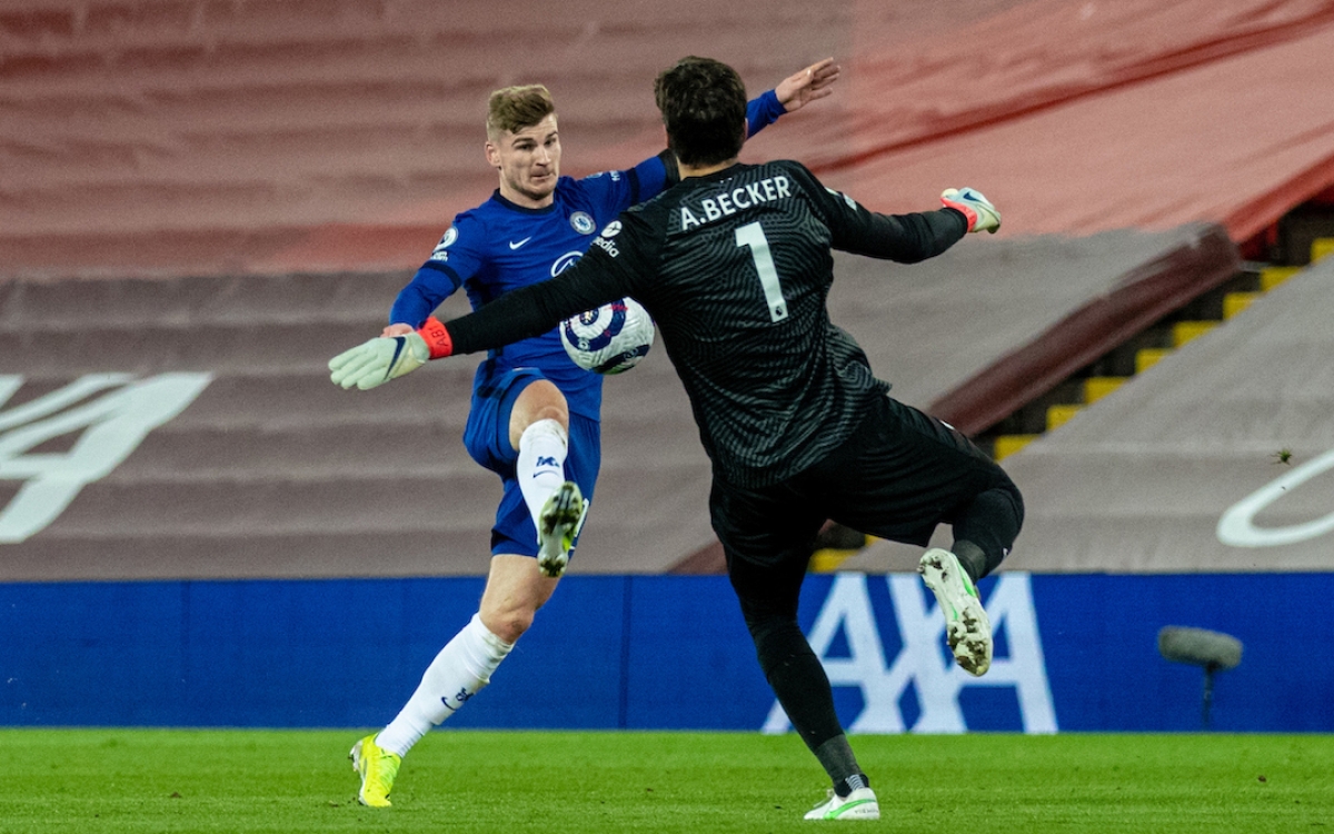 Timo Werner ghi bàn nhưng không được công nhận (Ảnh: Internet)