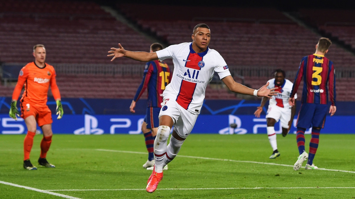 Barca có thể để lại nhiều khoảng trống và Kylian Mbappe sẽ có cơ hội (Ảnh: Internet)