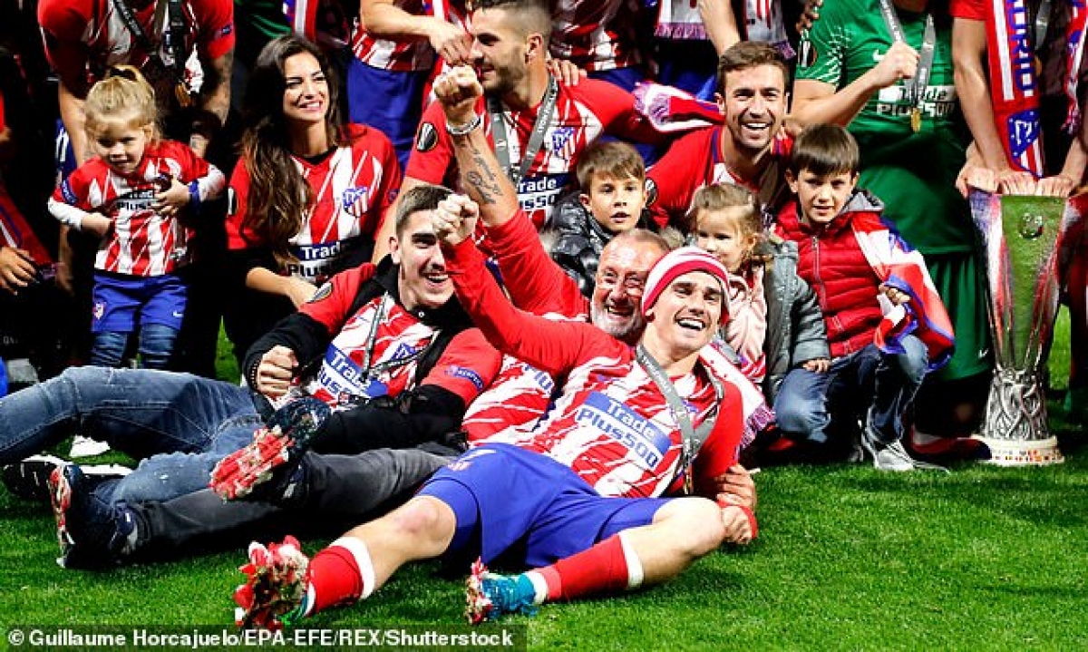 Tiền đạo 29 tuổi đã tận hưởng thành công ở Atletico trong thời gian 5 năm trước khi đến Barca