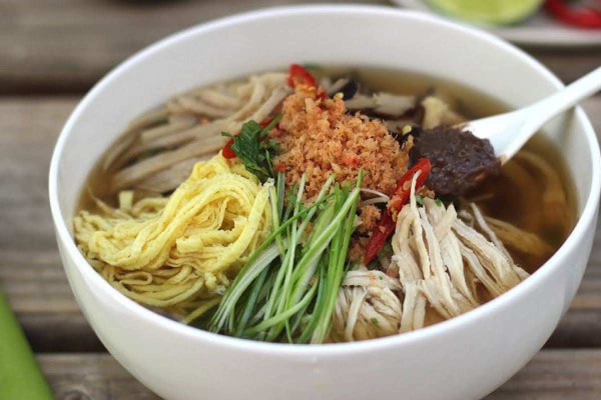 Bún thang lươn là một đặc sản của Hưng Yên. Ảnh: internet