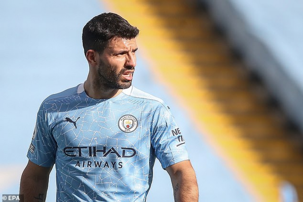 Manchester United sẵn sàng đề nghị Sergio Aguero gia nhập sân Old Trafford