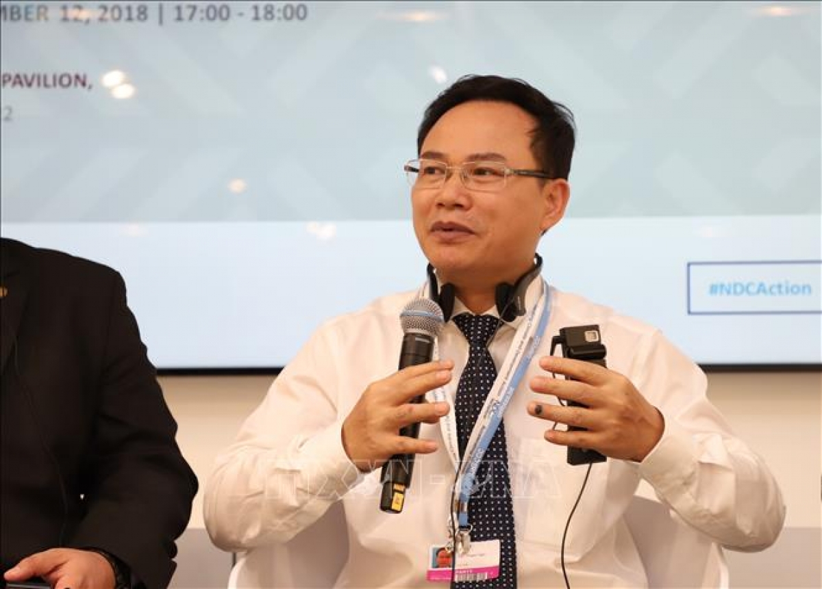 Ông Phạm Văn Tấn, Phó Cục trưởng Cục Biến đổi khí hậu, Bộ Tài nguyên và Môi trường