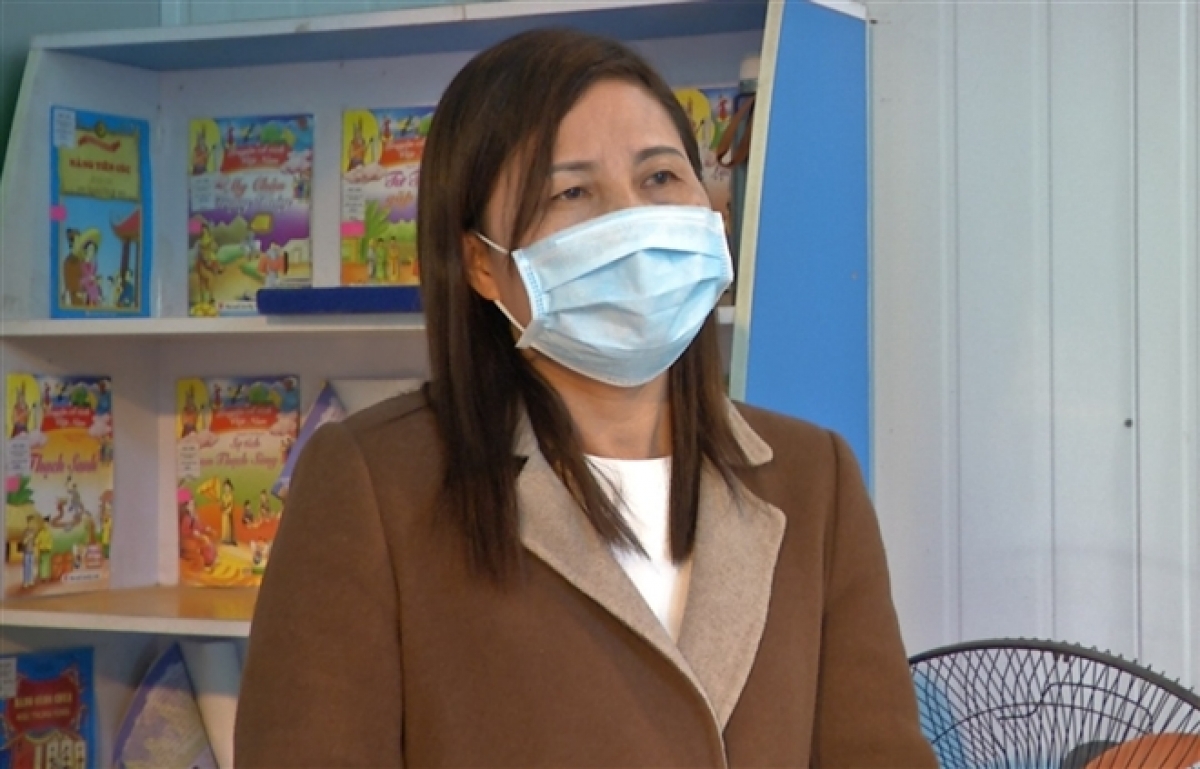 Cô giáo Nguyễn Thị Tuất, giáo viên trường Tiểu học Sài Sơn B (Hà Nội) khẳng định, trong nhiều năm qua cô bị nhà trường trù dập, giáo viên-học sinh tảy chay. (Ảnh N.H)