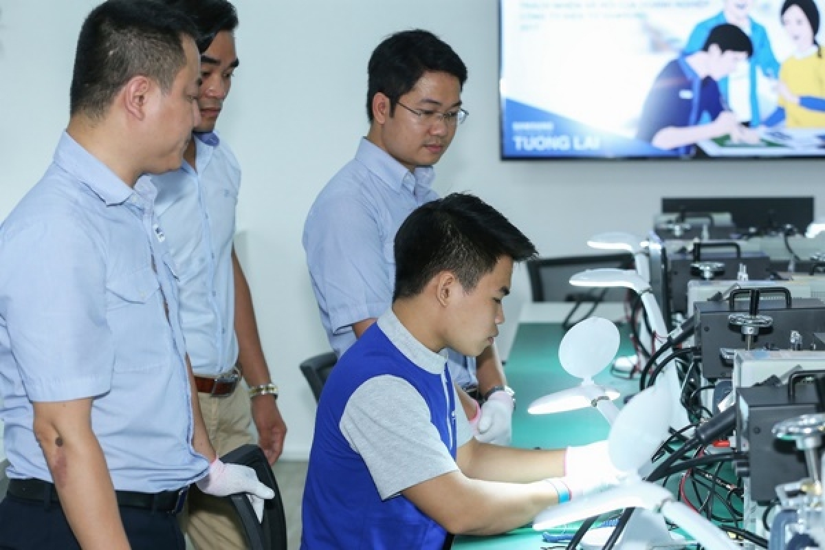 Theo ghi nhận của hiệp hội Giáo dục nghề nghiệp và Nghề công tác xã hội Việt Nam và Hiệp hội các trường Cao đẳng, Trung cấp kinh tế - kỹ thuật, số học sinh tốt nghiệp THCS vào học giáo dục nghề nghiệp ngày càng đông. (Ảnh minh họa)