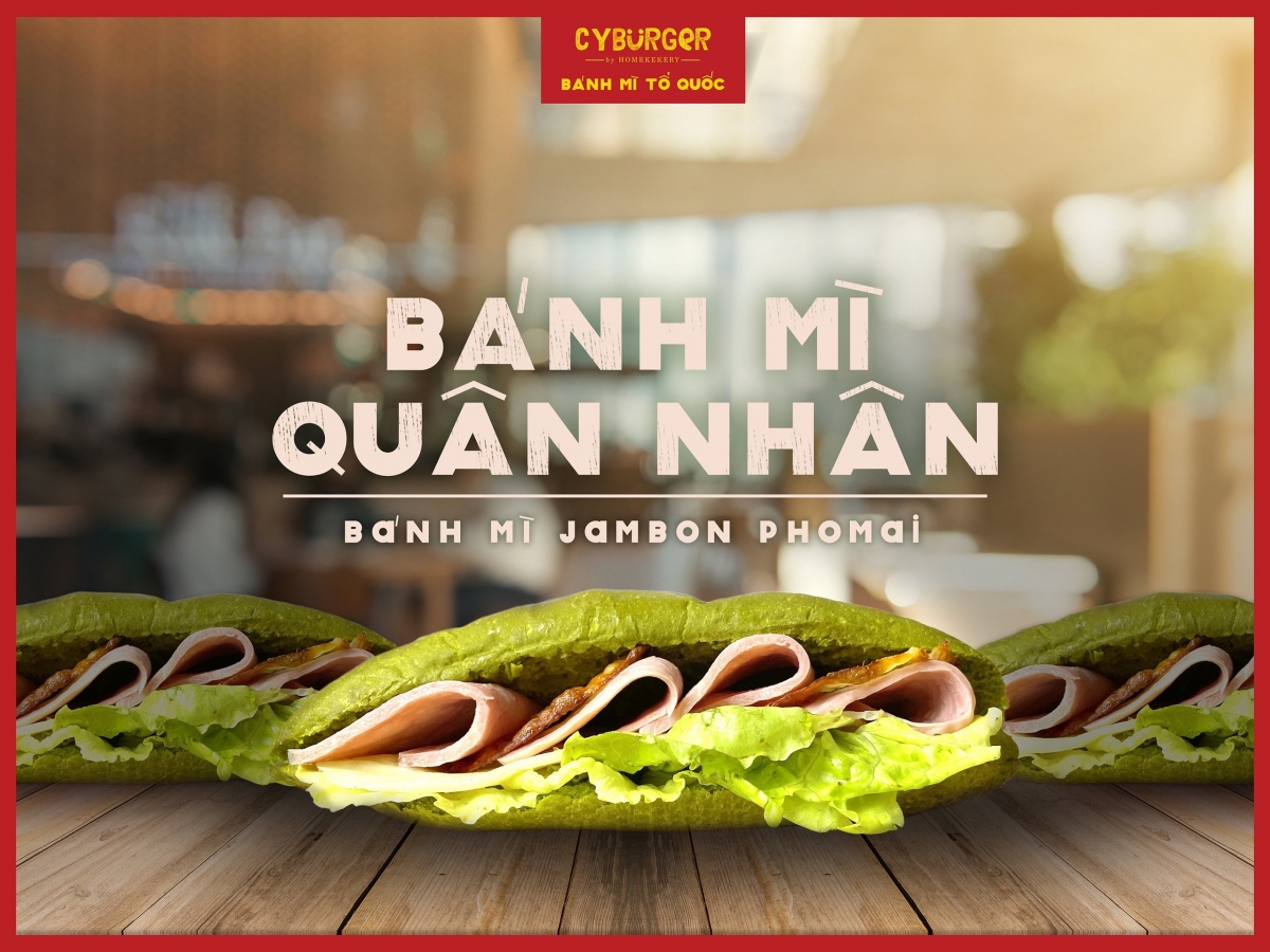 "Bánh mỳ quân nhân" cũng là lựa chọn của không ít thực khách