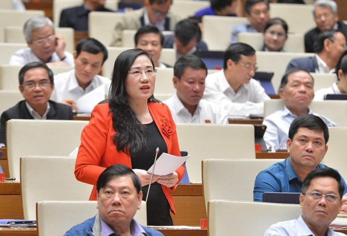 Đại biểu Nguyễn Thị Thủy (đoàn Bắc Kạn)