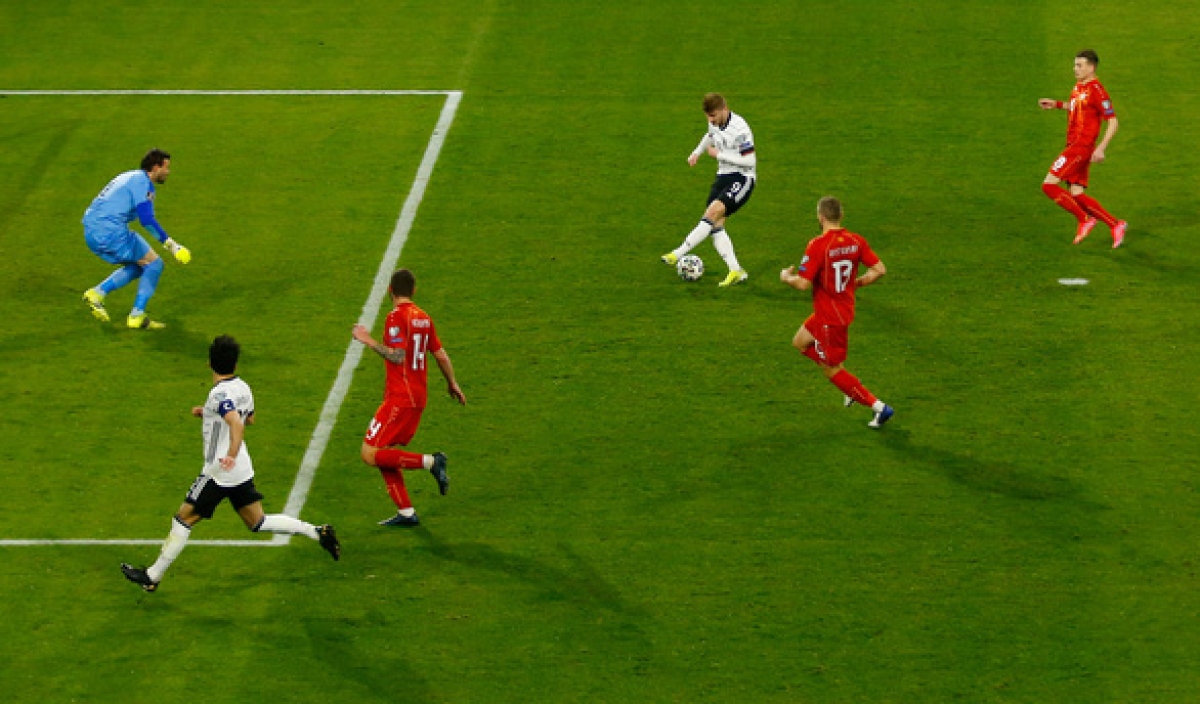 Pha sút trượt bóng đáng tiếc của Timo Werner (Ảnh: Internet)