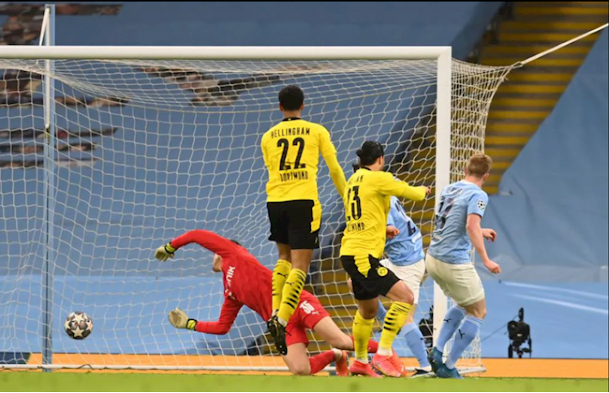 Kevin De Bruyne khai thông thế bế tắc cho Man City (Ảnh: Internet)