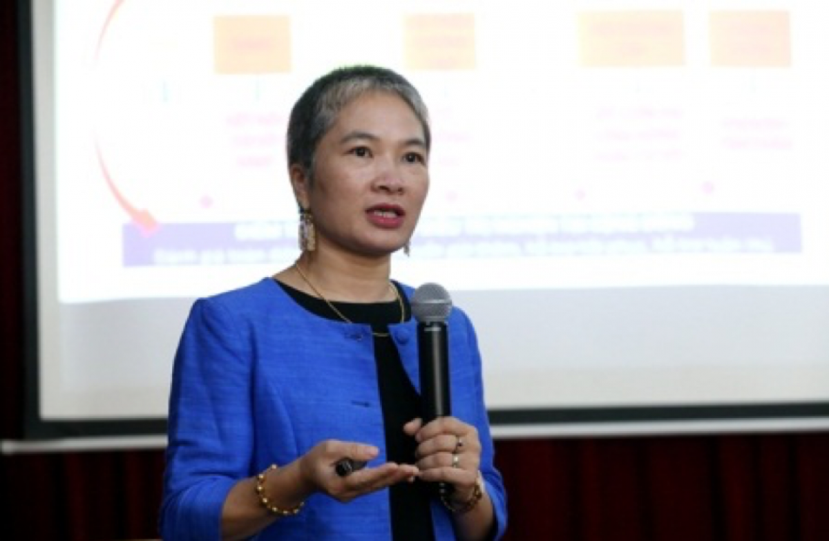 BS Khuất Hải Oanh – Giám đốc Trung tâm hỗ trợ sáng kiến phát triển cộng đồng