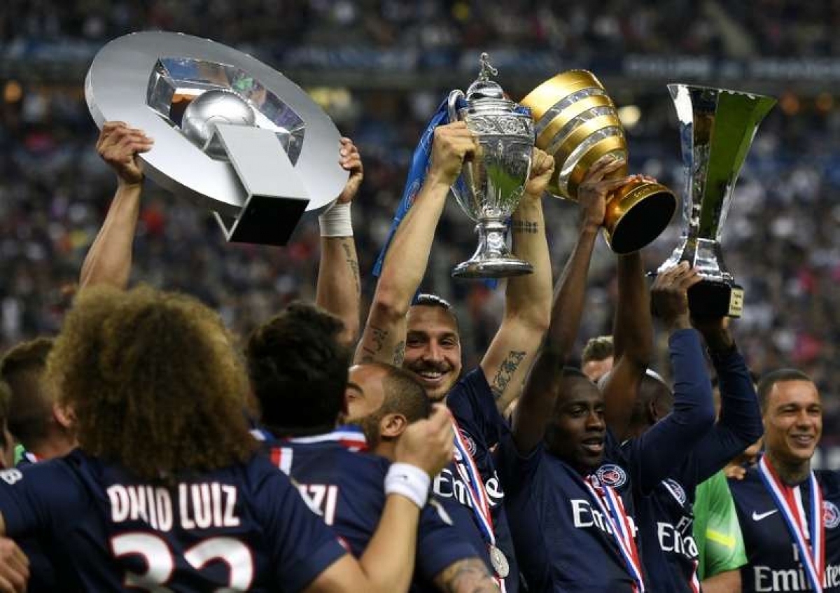 PSG thống trị giải quốc nội với vô sô danh hiệu