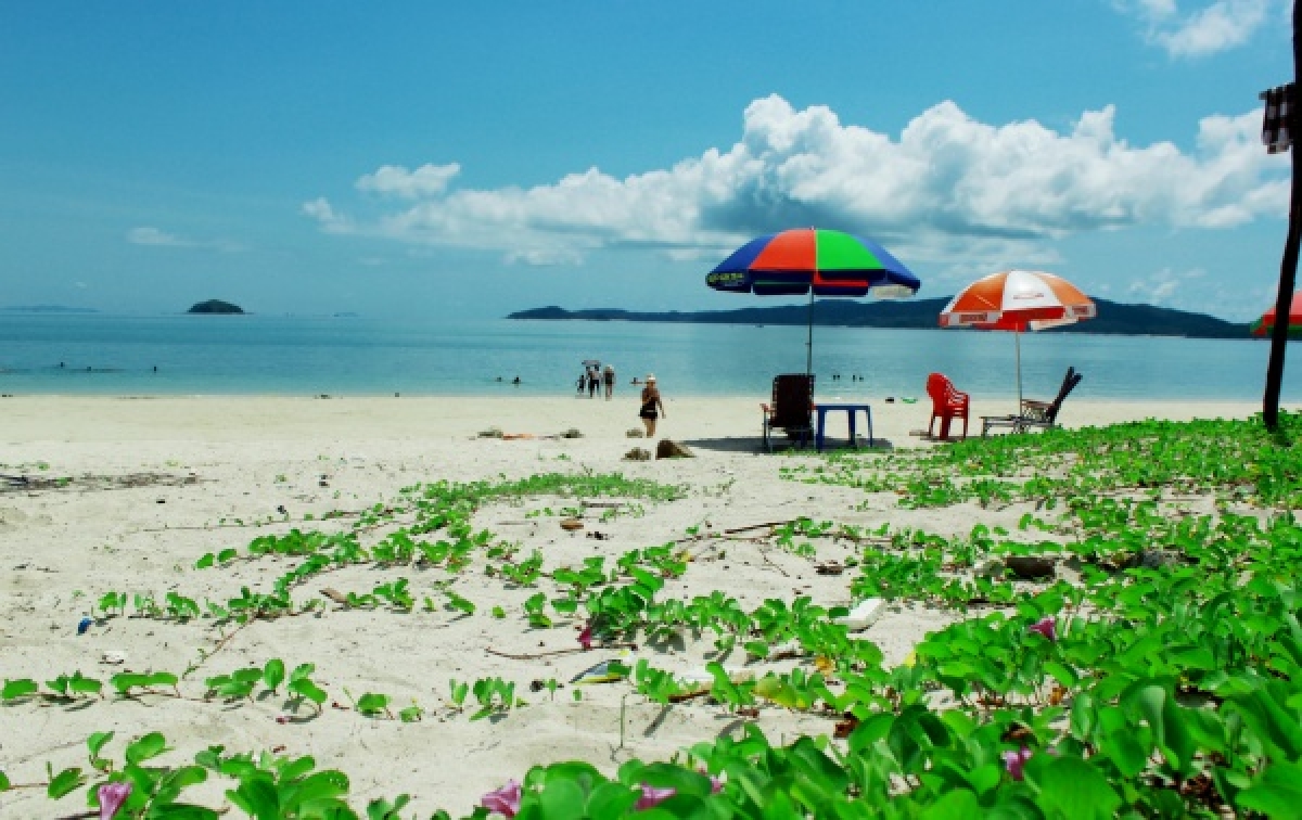 Nét hoang sơ trên bãi biển Vàn Chảy